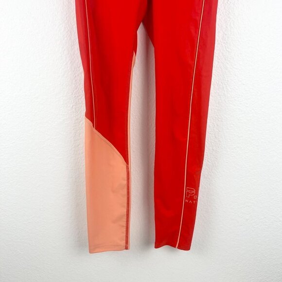 PE NATION Cutshot Legging in Red and Orange, Size Small - Picture 4 of 8